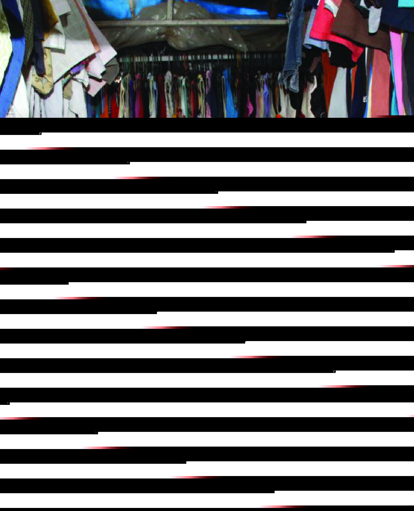 Venta de ropa de La Garra